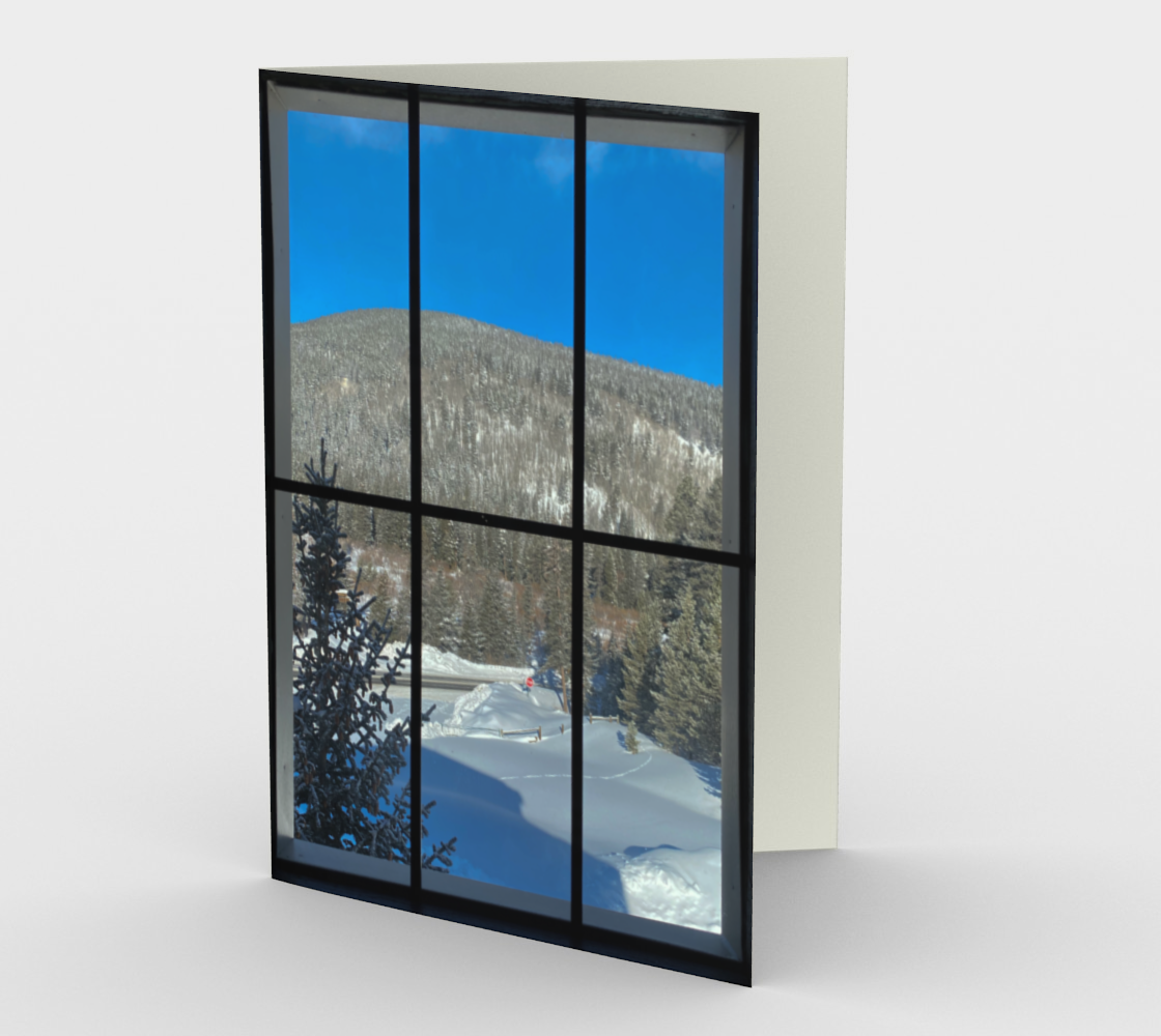 Window to the Mountain Card preview