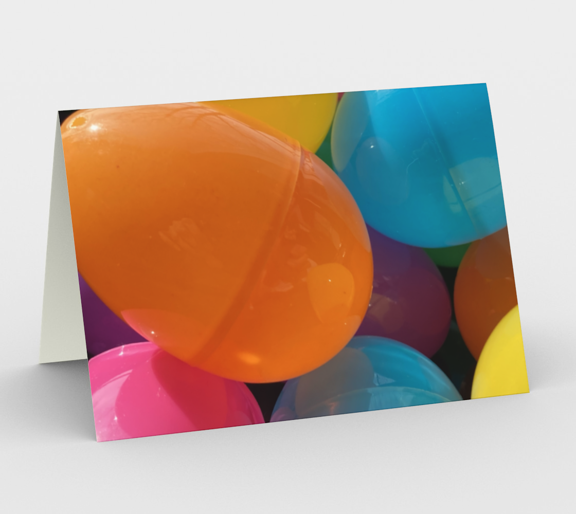 Easter Eggs Photo Card preview