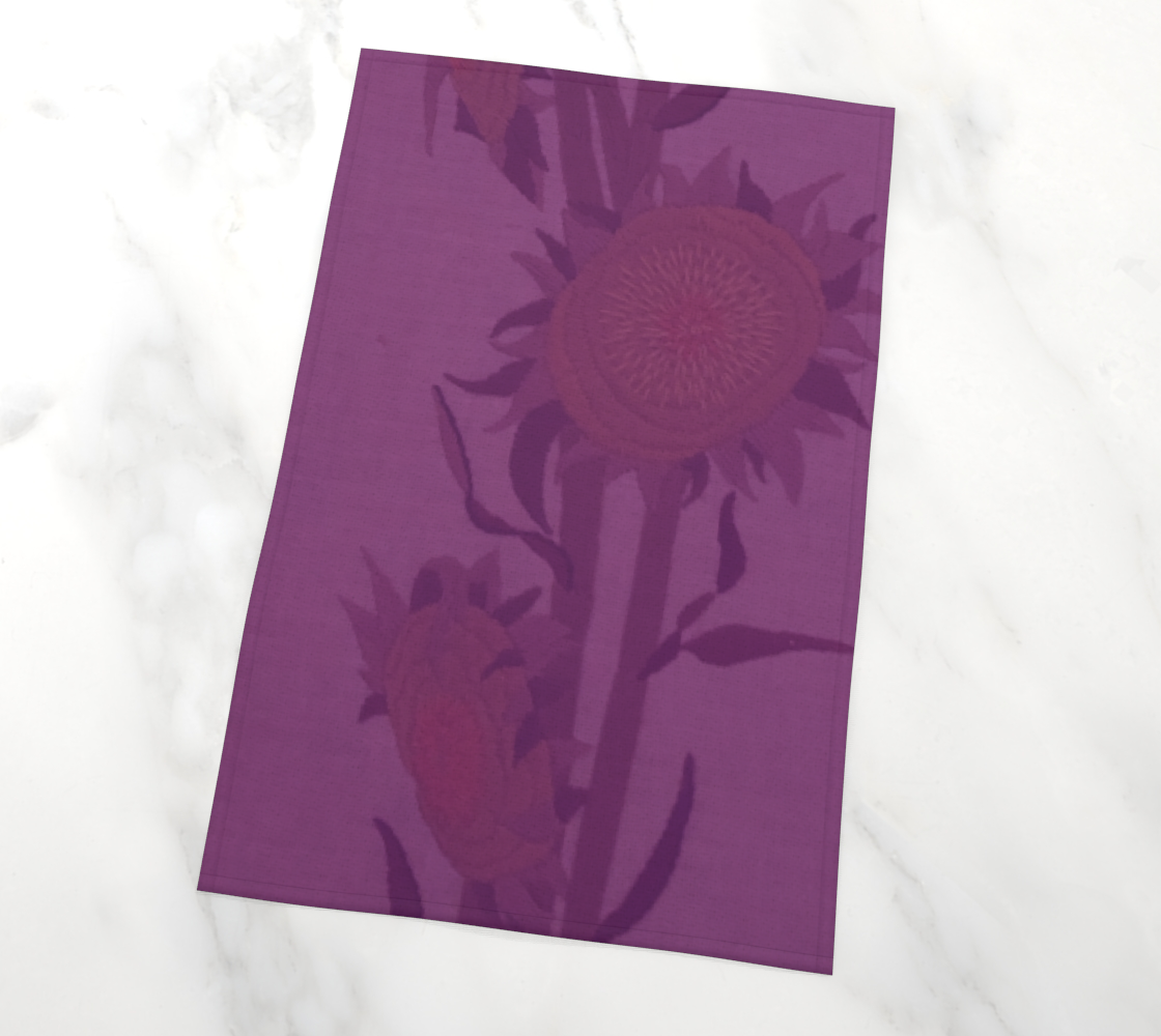 Purple Sunflowers preview #2