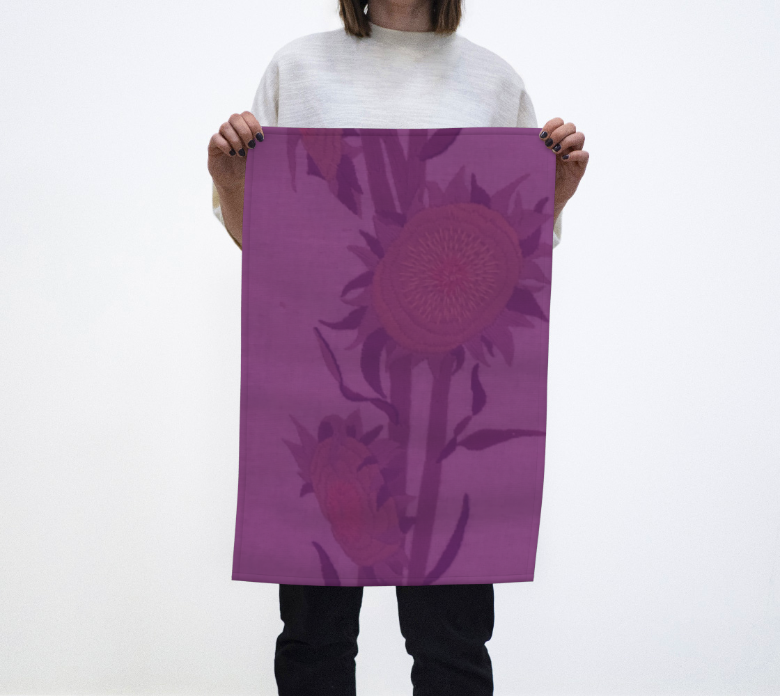 Purple Sunflowers preview