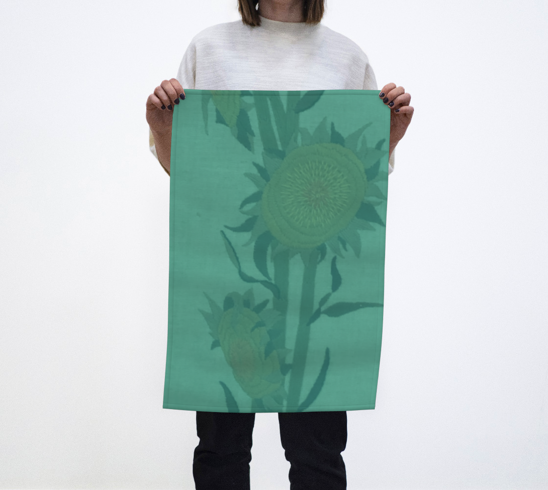 Green Sunflowers preview