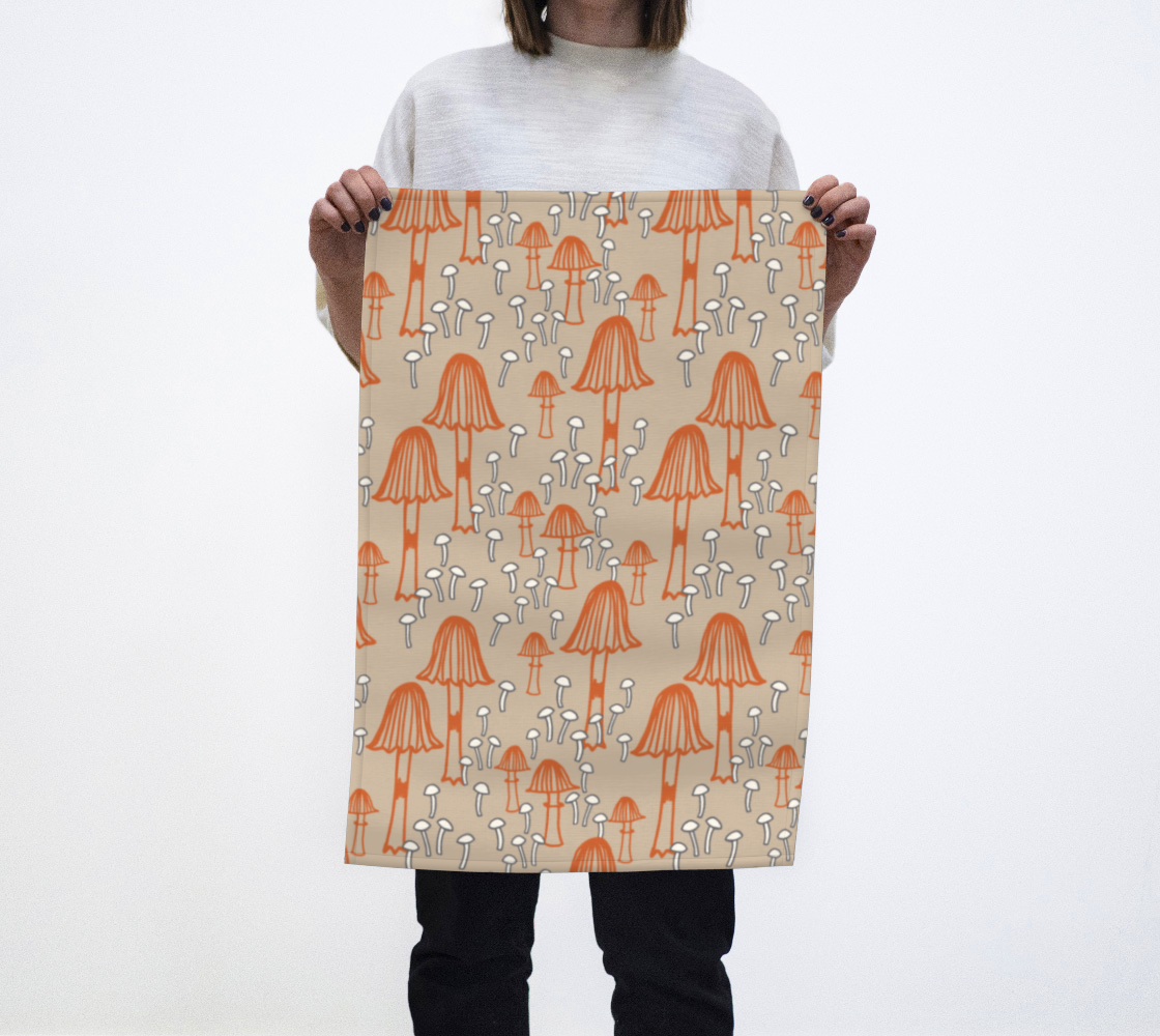 Mushroom Tea Towel preview