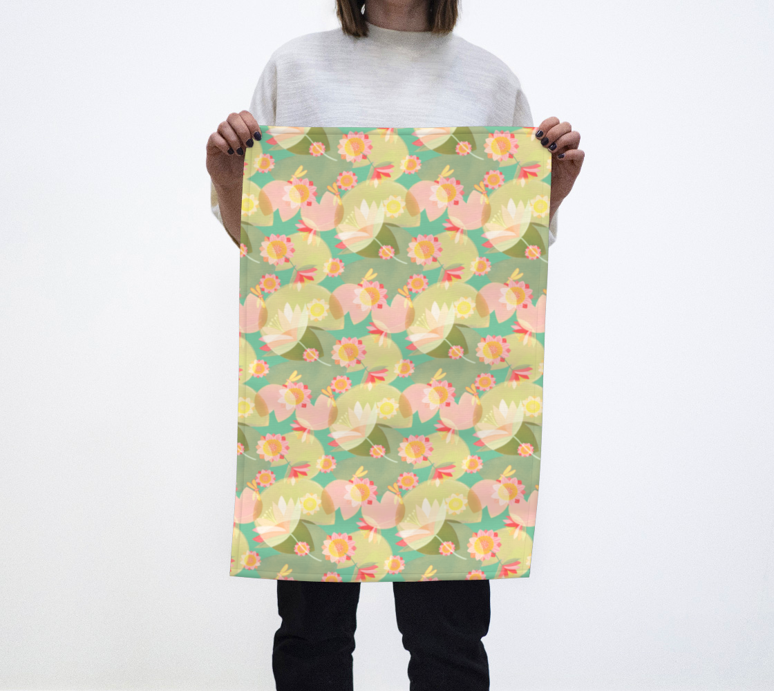 Pond Print Tea Towel preview
