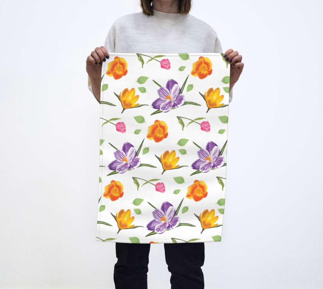 Spring Florals Tea Towel preview