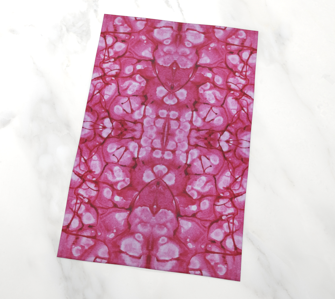 Pink Cobblestone Tea Towel thumbnail #3