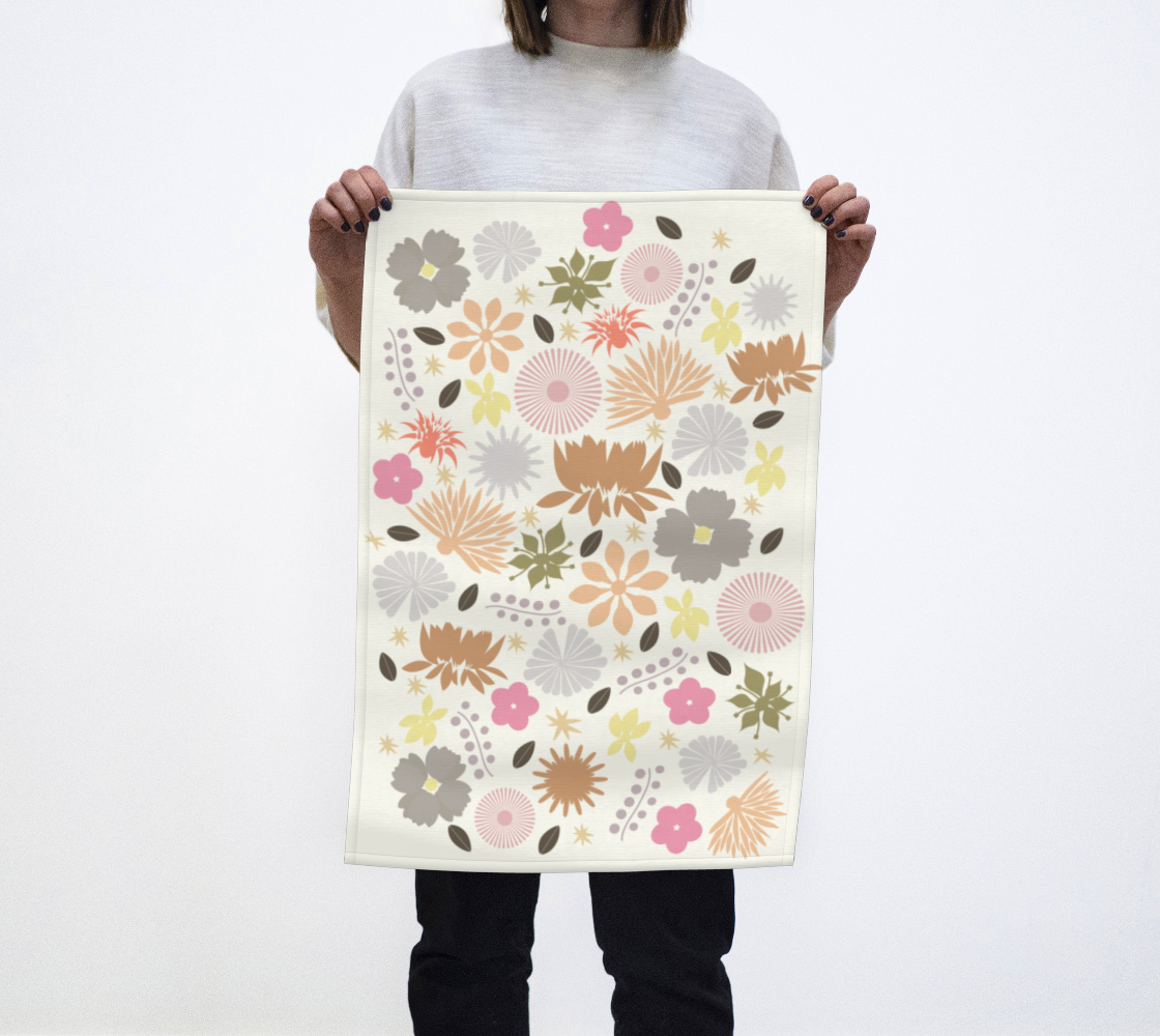 Blossoming Eco-Friendly Tea Towel preview