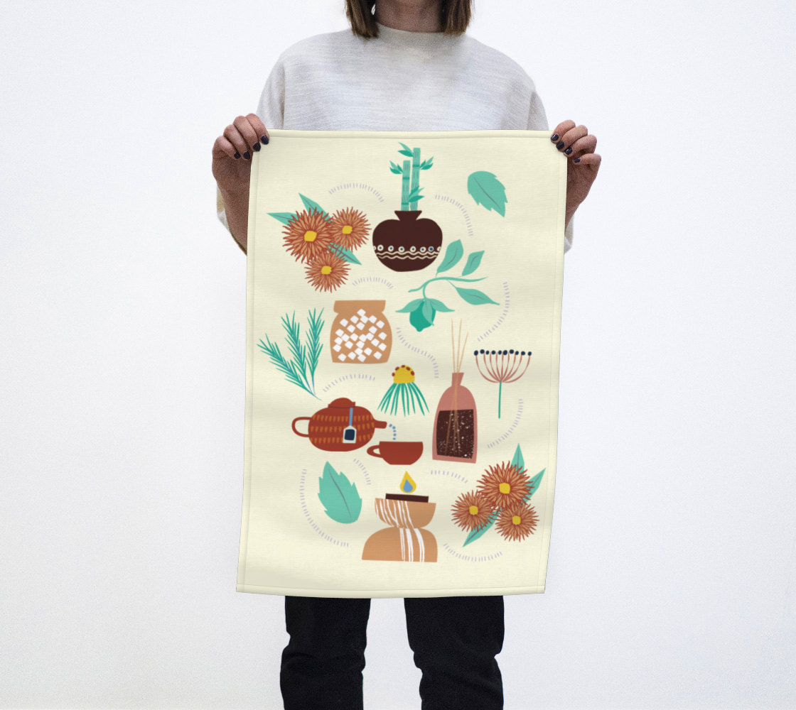 Relax Eco-Friendly Tea Towel preview