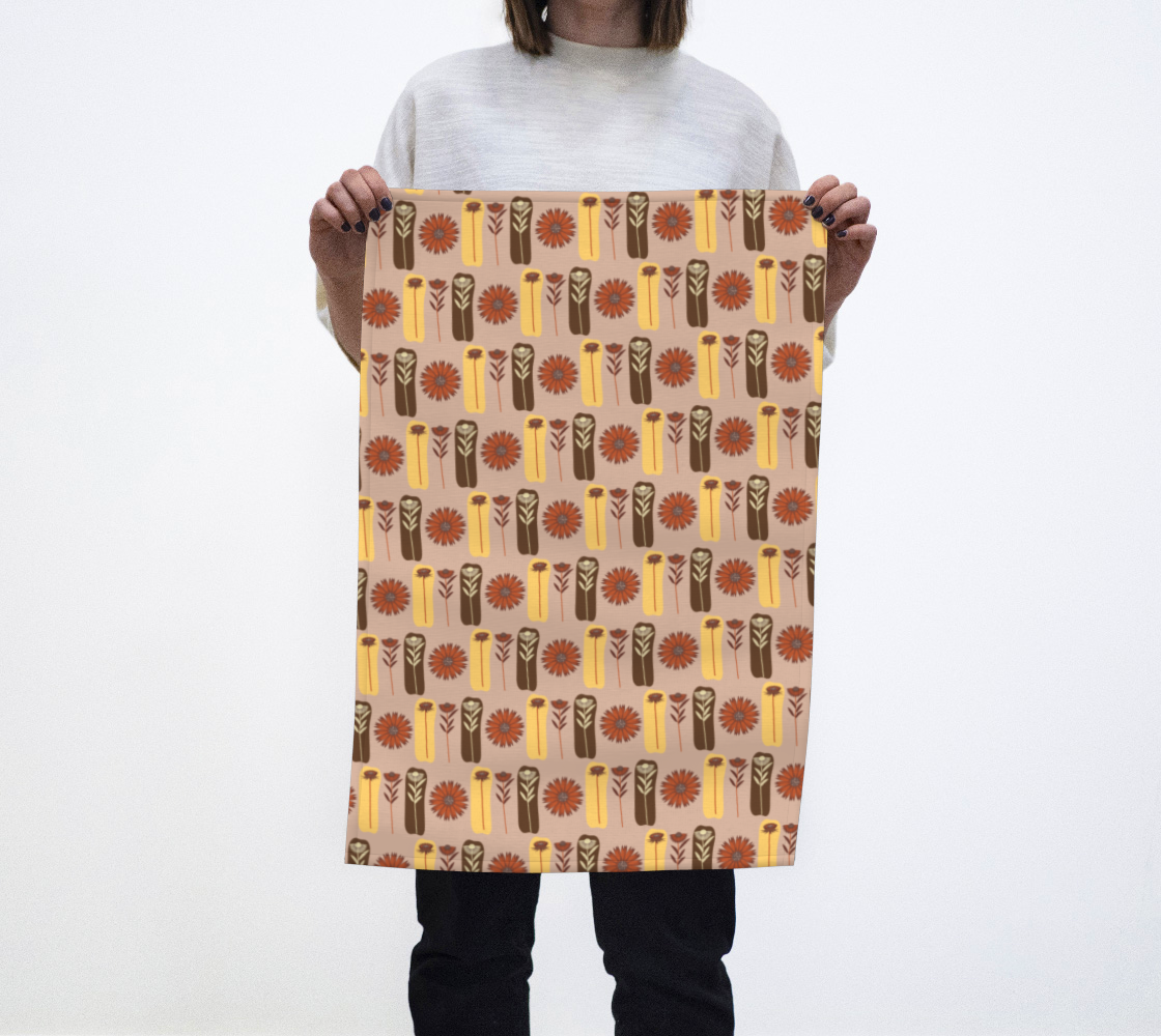 Gaillardia Garden Eco-Friendly Tea Towel preview