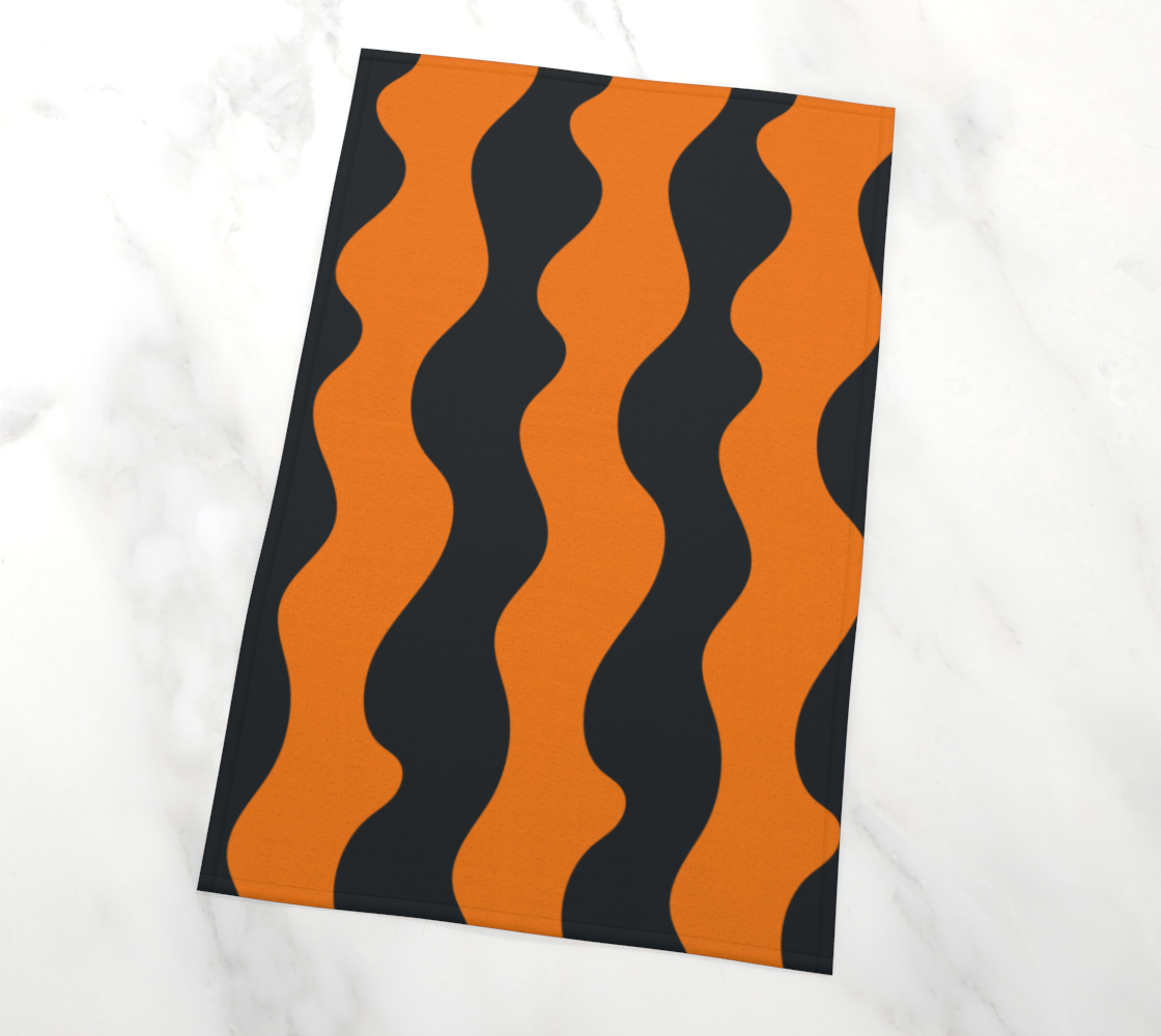 Autumn waves - Black preview #2