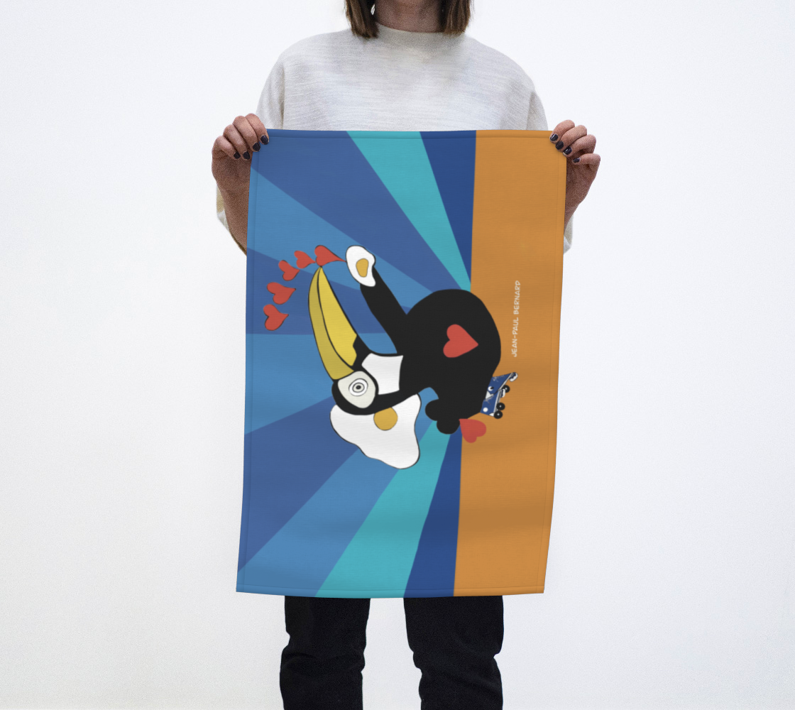 Torchon TOUCAN TOCO dessin JPetMEL  preview