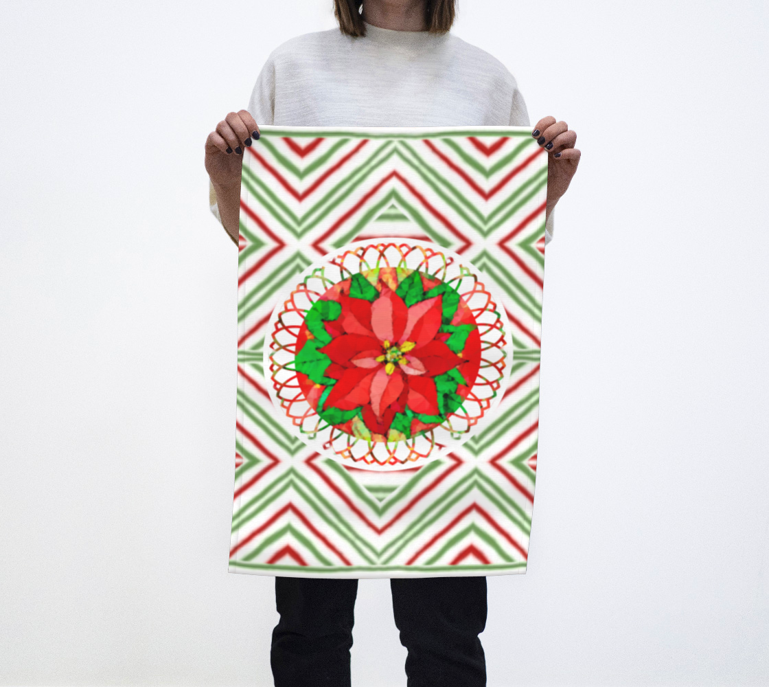Christmas Flower Towel preview