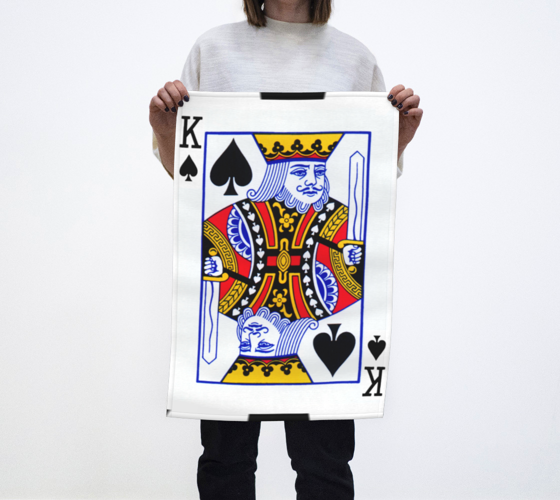 King of Spades Tea Towel preview #1