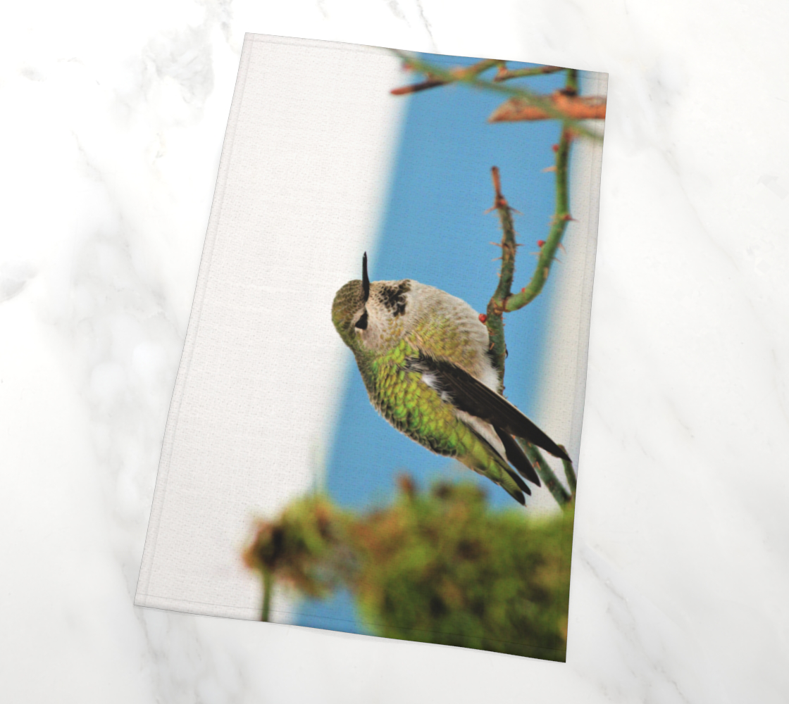 Humming Bird Photo Tea Towel preview #2