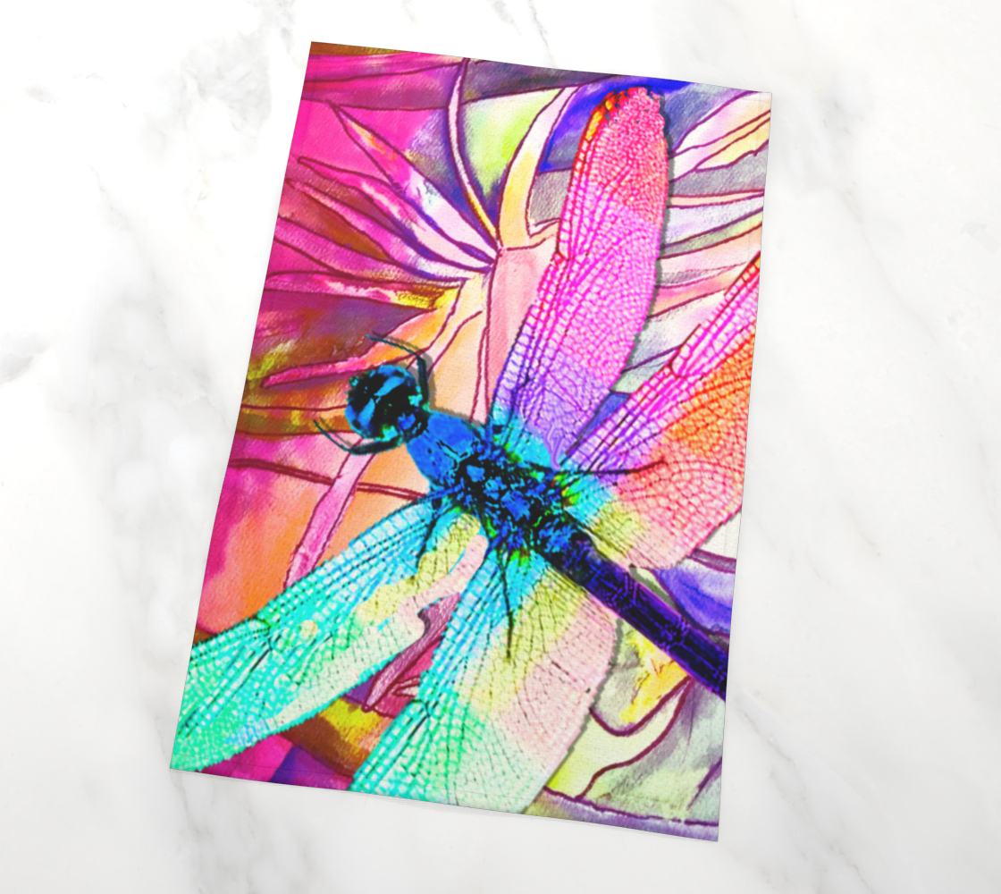 Dragonfly Dream (tea towel) thumbnail #3