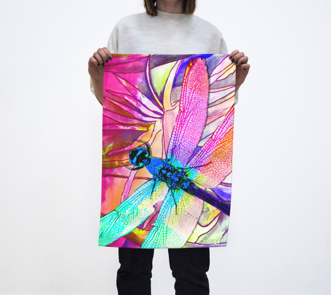 Dragonfly Dream (tea towel) preview #1