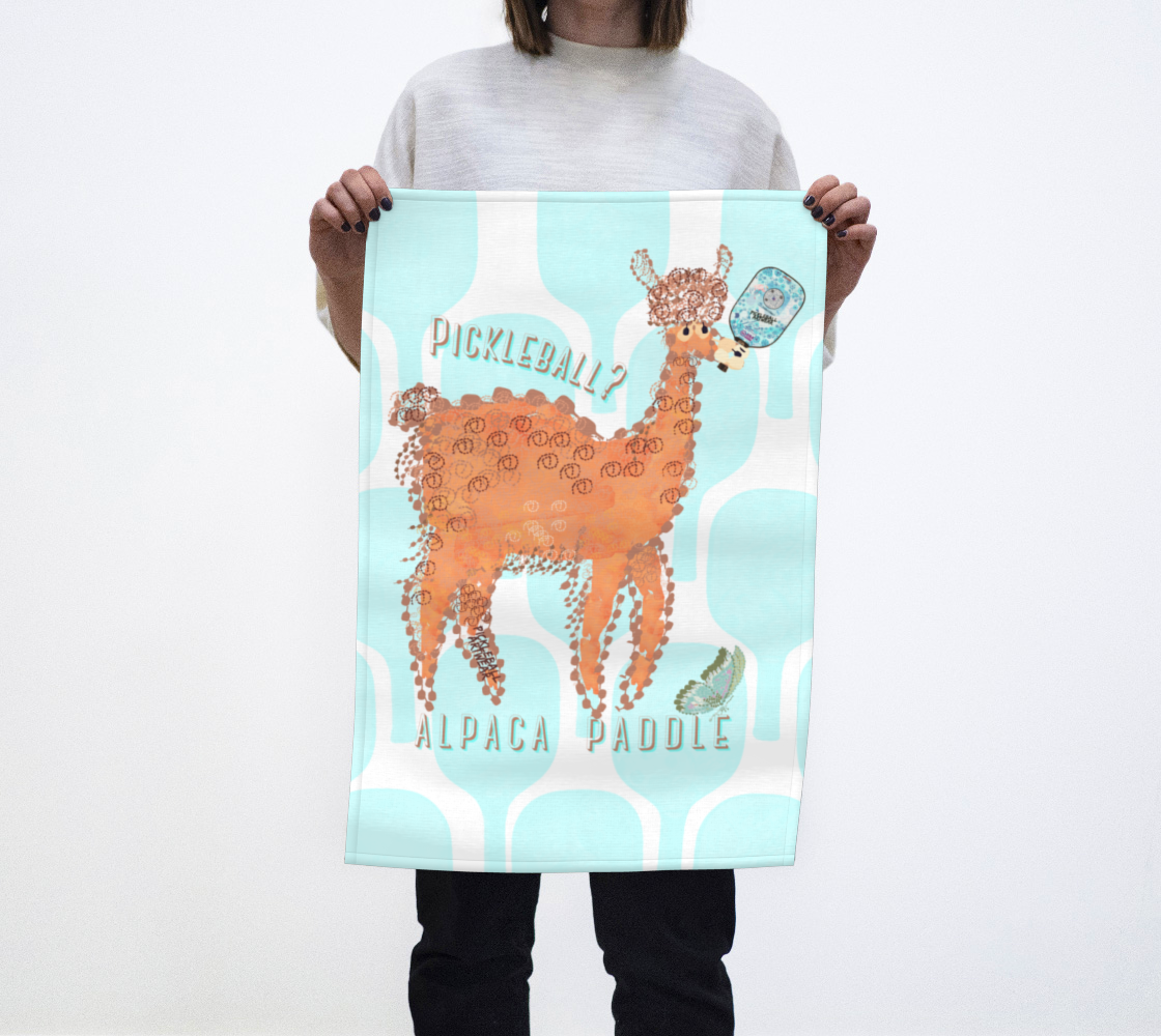 Alpaca Paddle, Pickleball Artwear preview