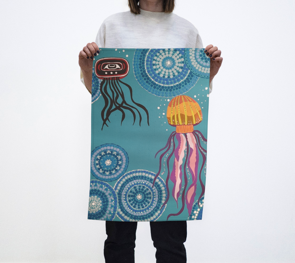 Jellyfish Tea-Towel preview