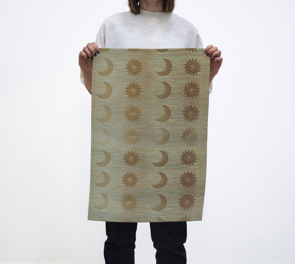 Aperçu de Suns and Moons Khaki Bronze Blue Colours #1