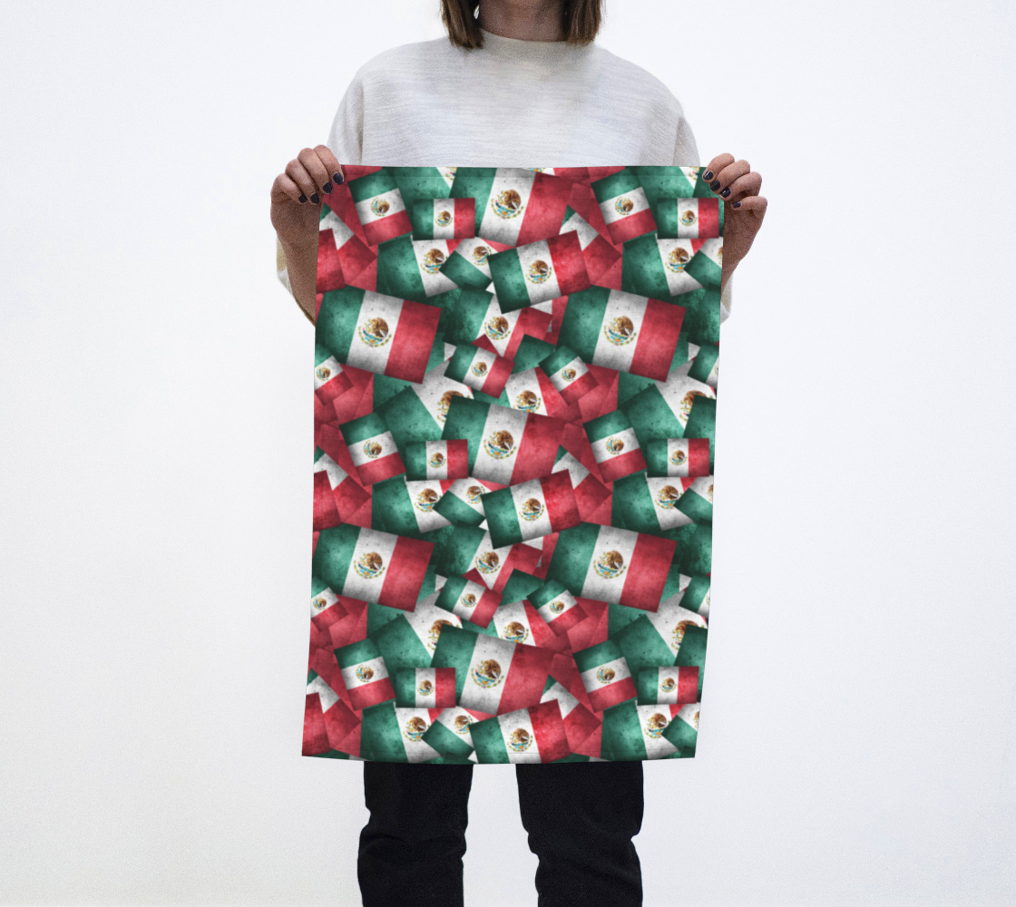 Mexican Flags Pattern preview