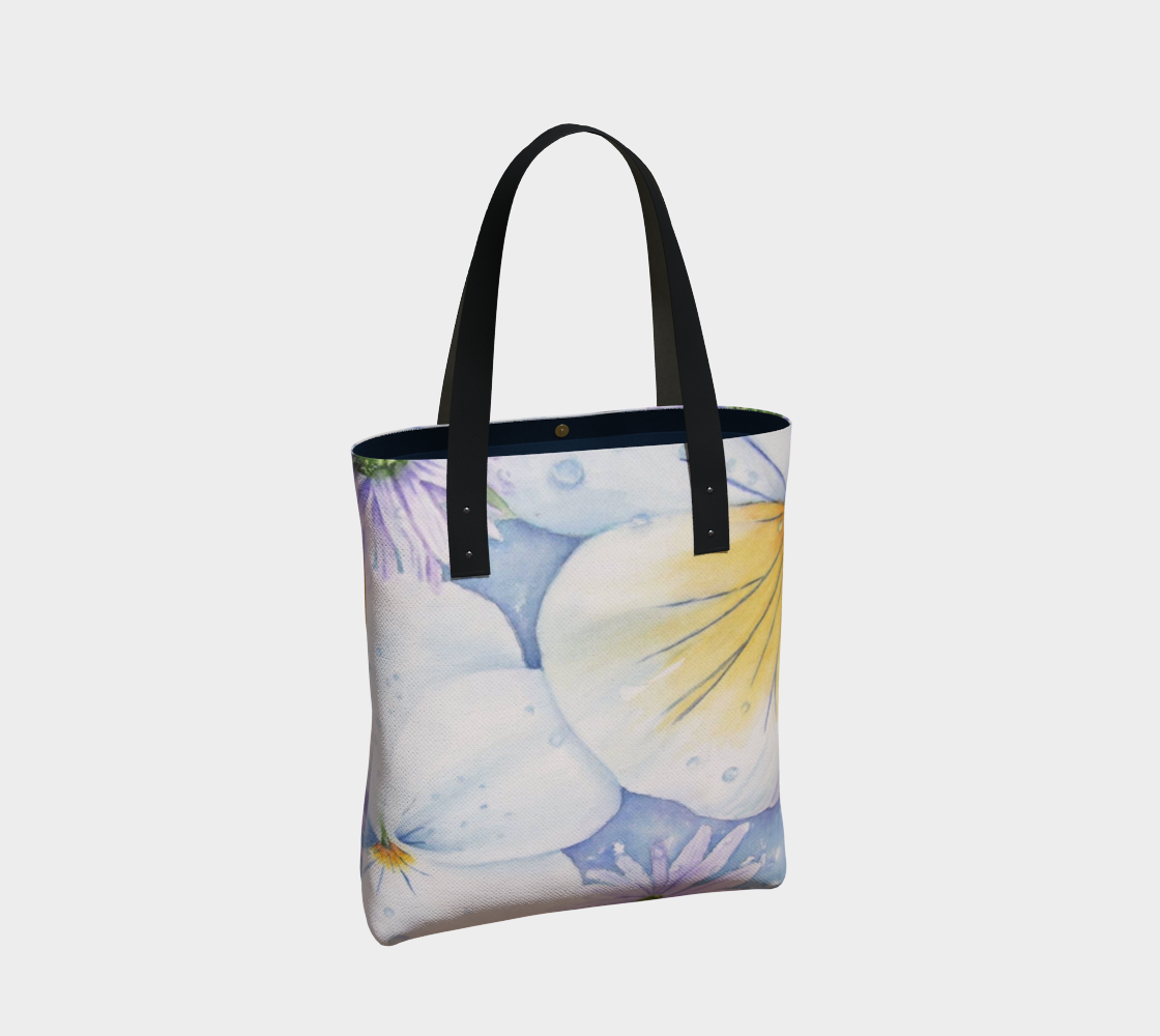 White Pansy Petals preview #2