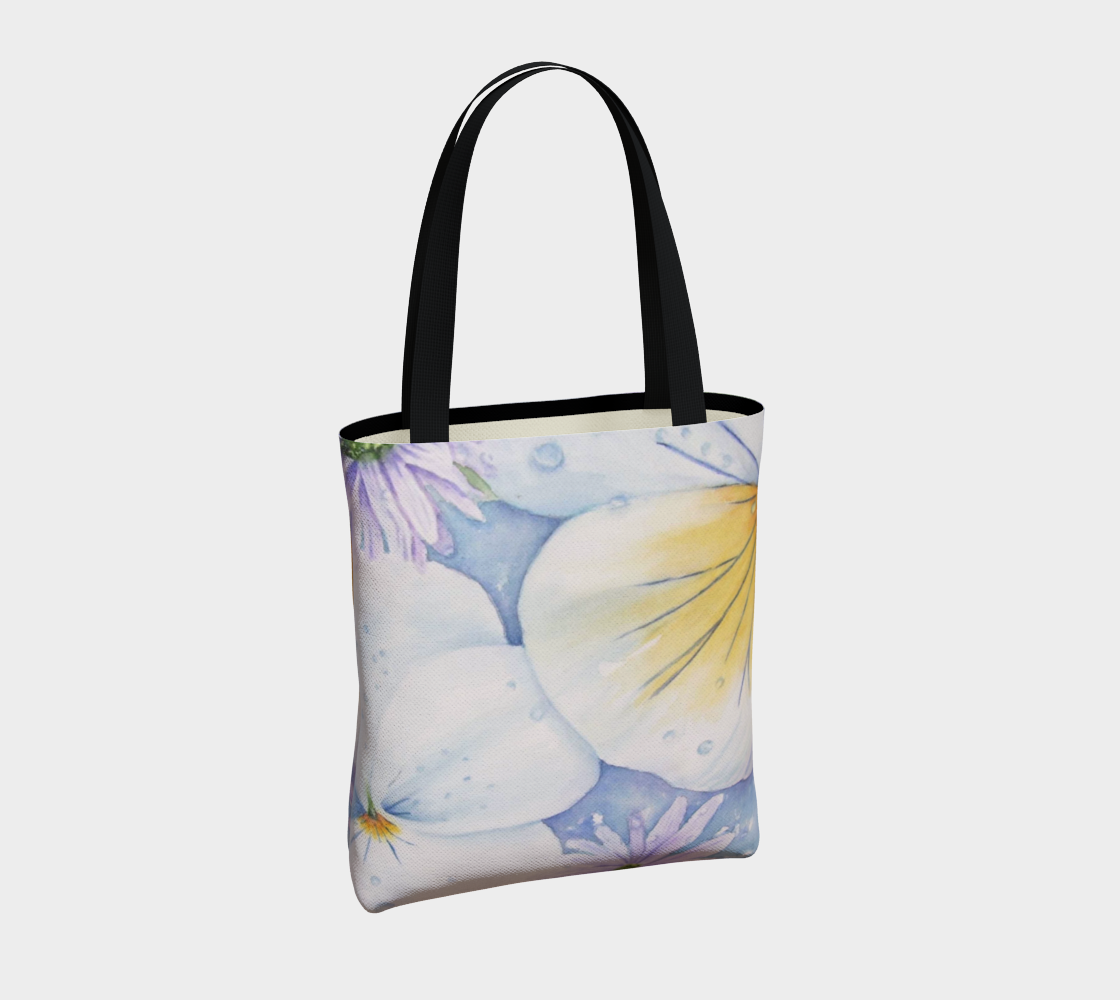 White Pansy Petals preview #4