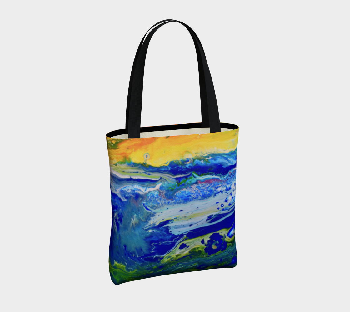 Aperçu de Sunset on cosmic sea Bag #4