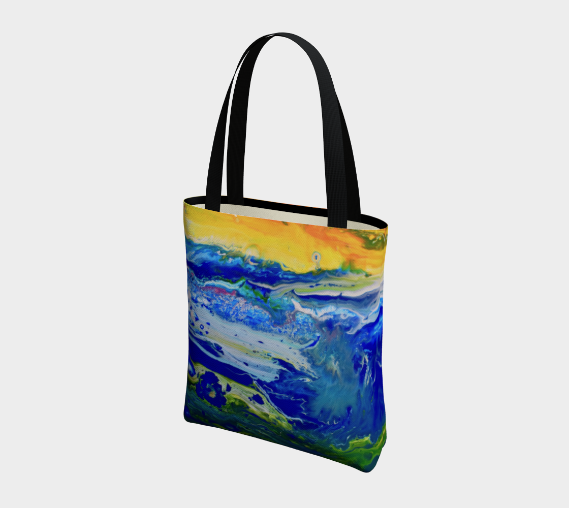 Aperçu de Sunset on cosmic sea Bag #3
