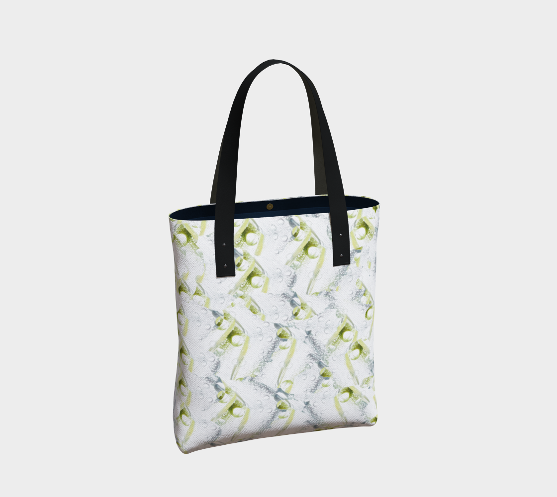 Spring Showers Tote Bag by Laura Davis Art Studio preview #2