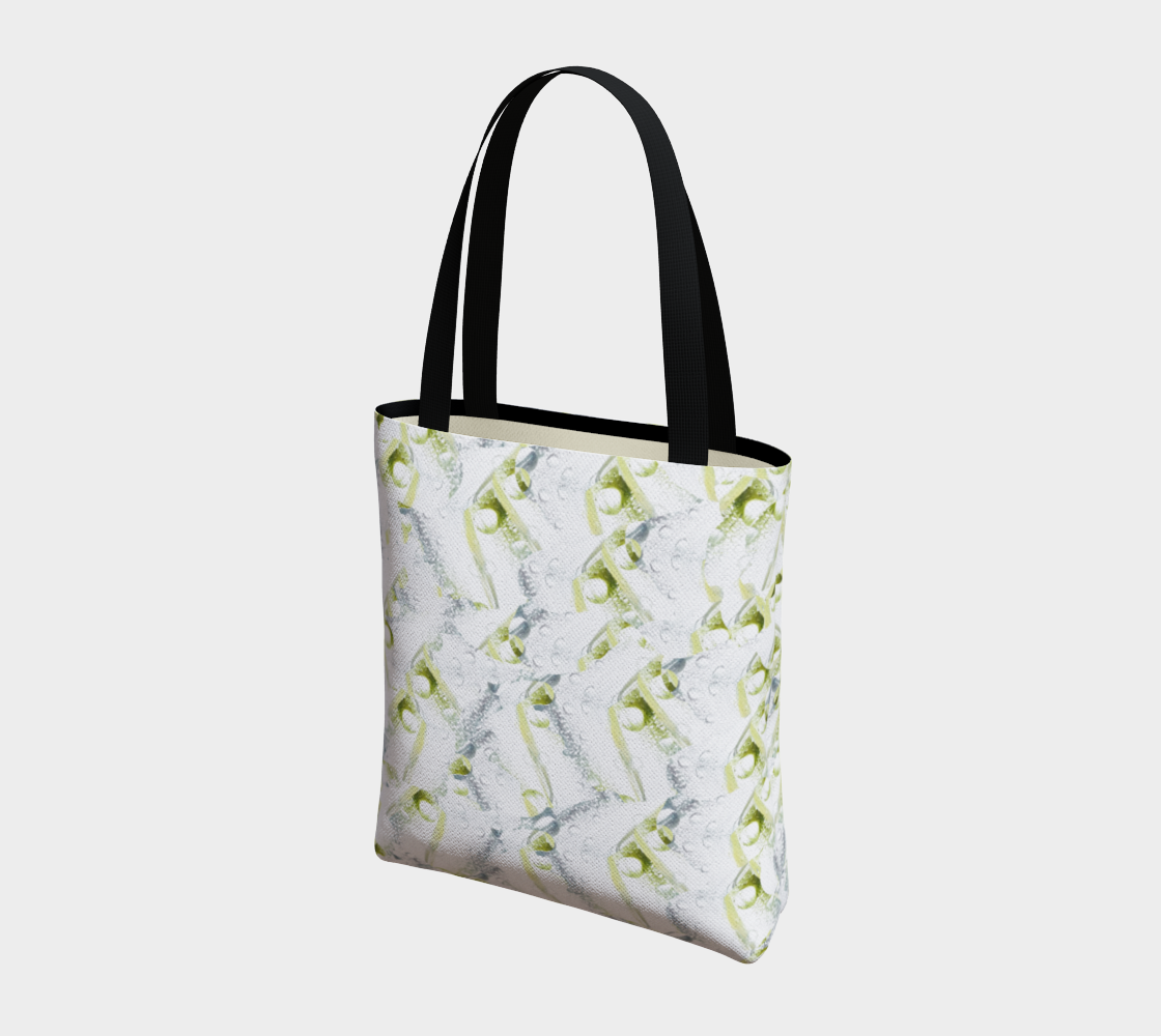 Spring Showers Tote Bag by Laura Davis Art Studio preview #3