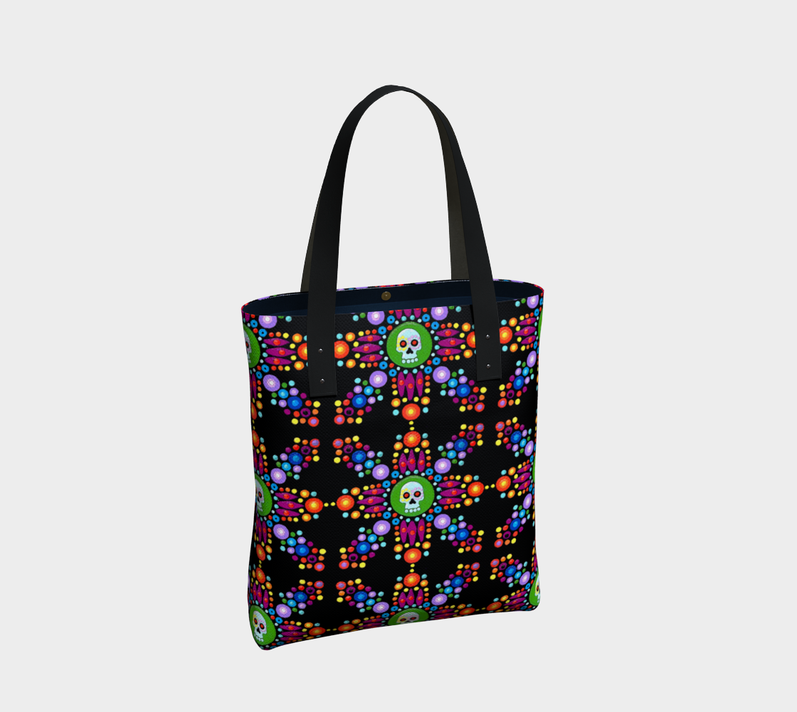 Aperçu de sugar skull plaid #2
