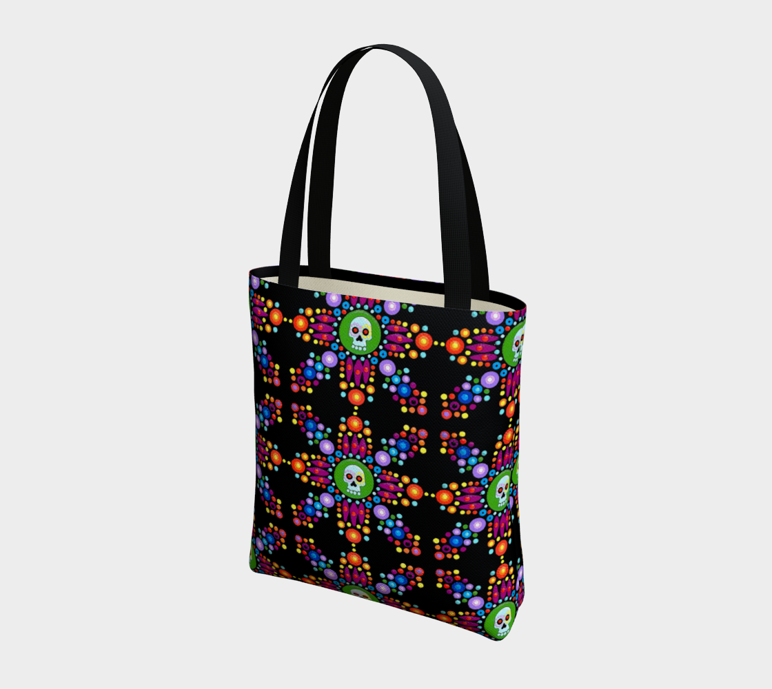Aperçu de sugar skull plaid #3