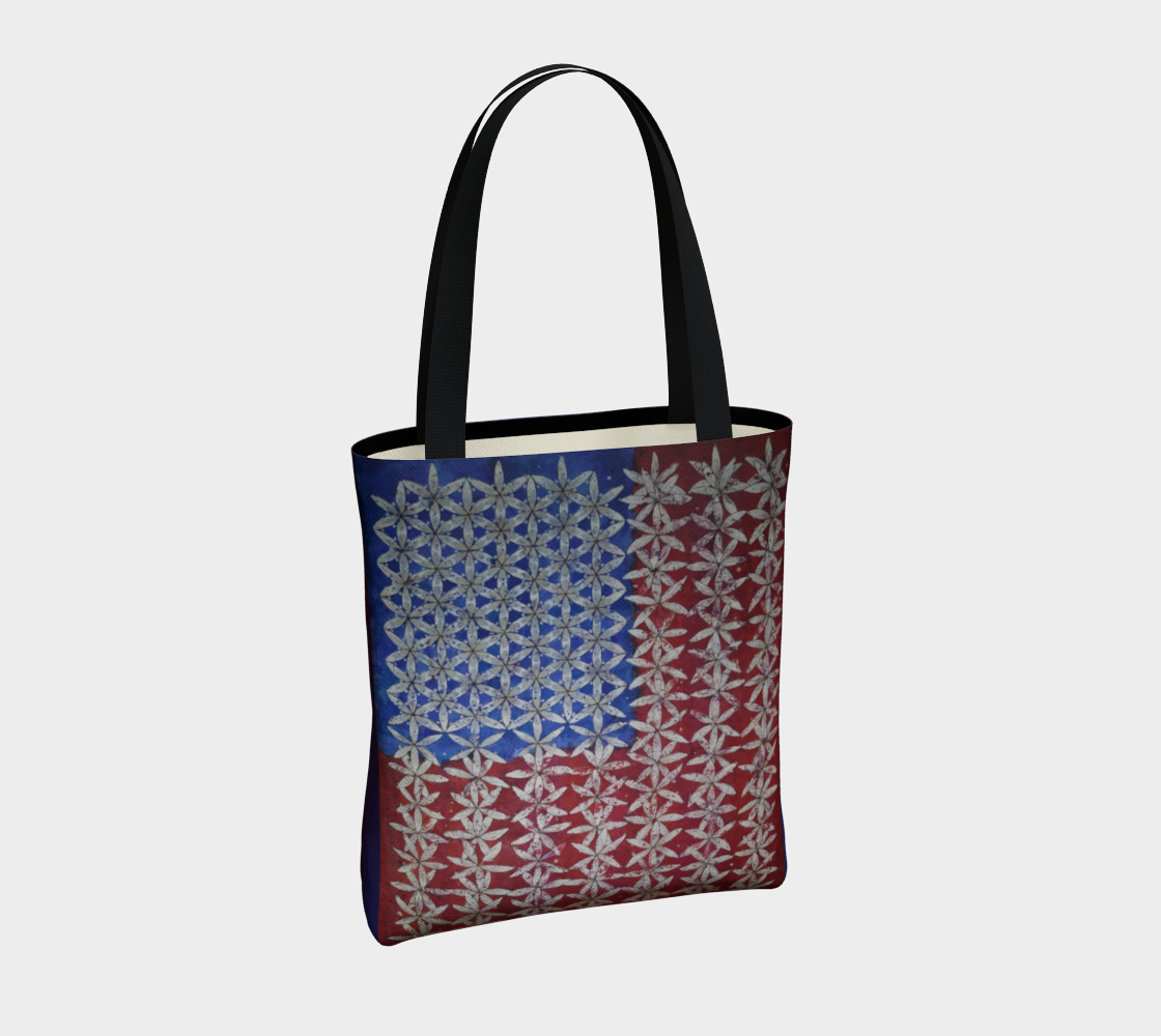 Make America Bloom Again - Flag Tote Bag thumbnail #5