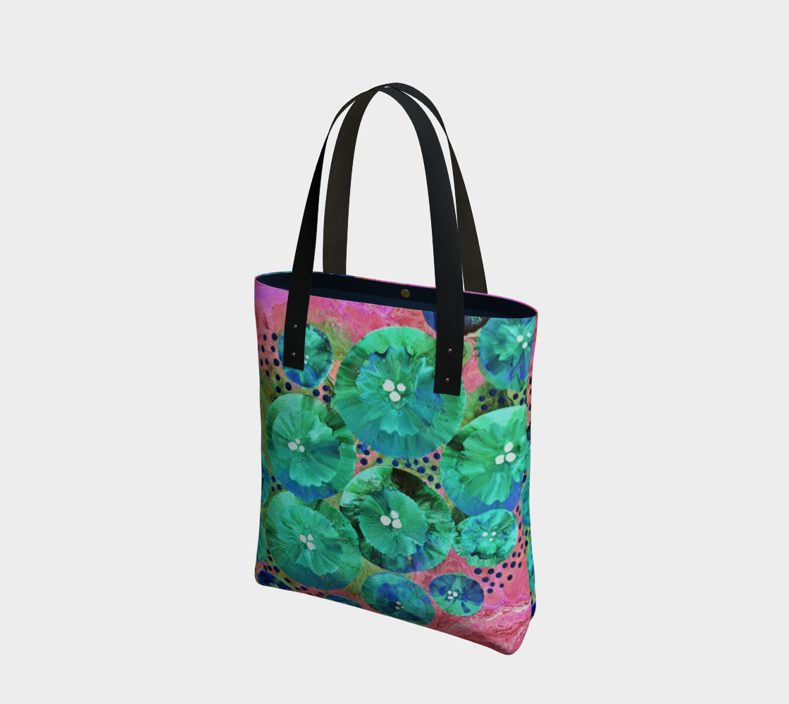 Aperçu de Fantasy Floral Tote Bag