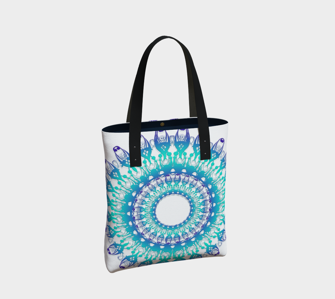 Floral Ethnic Turquoise Mandala preview #2