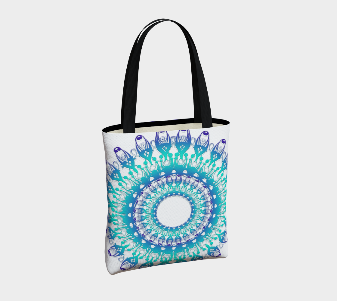 Floral Ethnic Turquoise Mandala preview #4