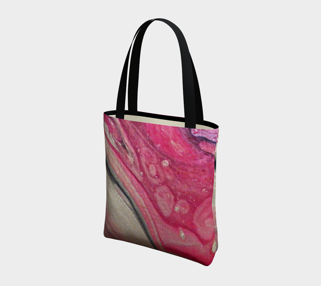 Aperçu de Rouge Ocean Tote Bag #3