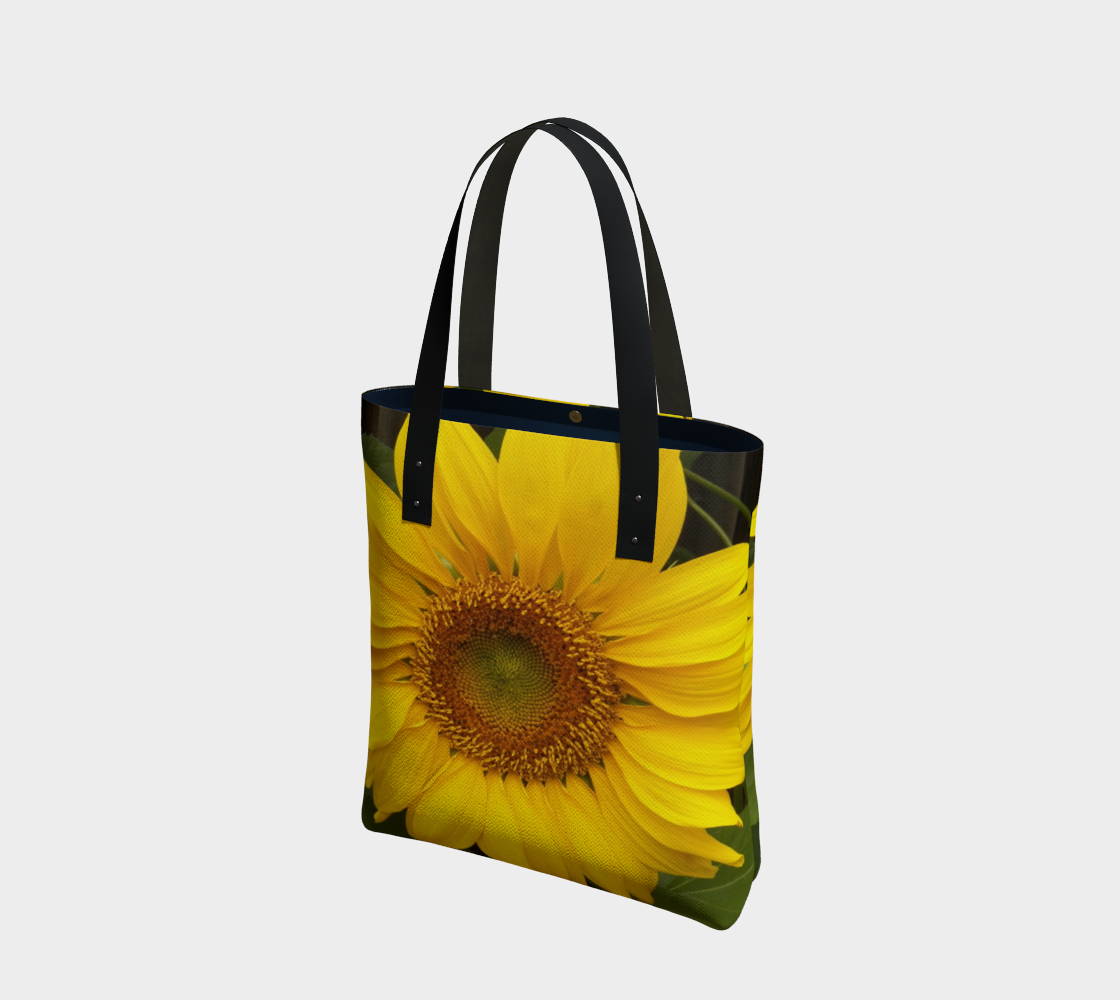 Aperçu de Sunflower Face Tote Bag