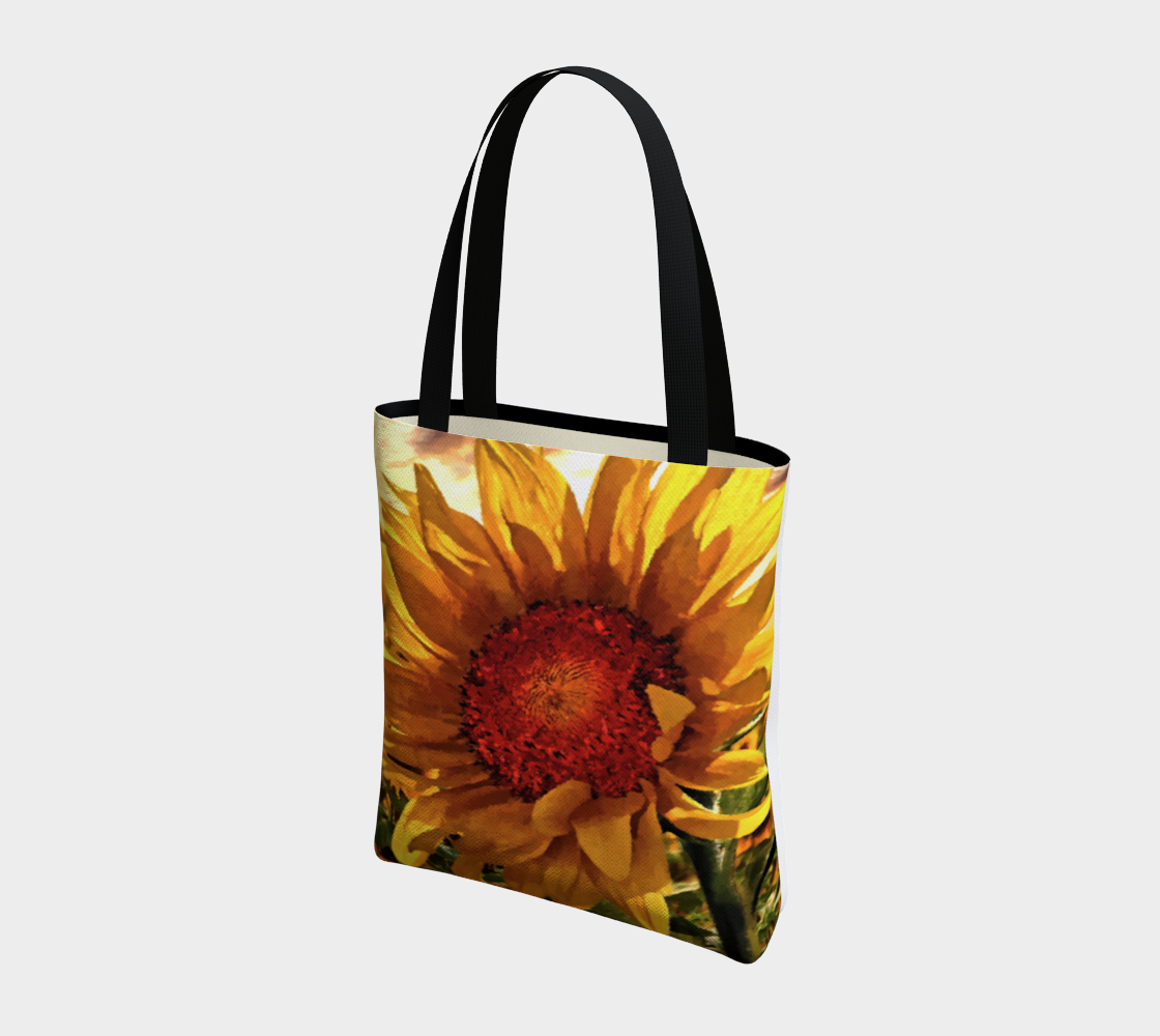 Aperçu de Sunflower Sunrise Tote by Dave Lee #3