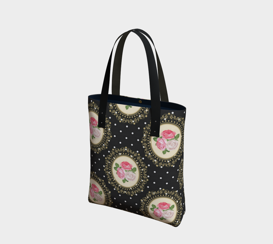 Cute Vintage Style Floral Tote preview