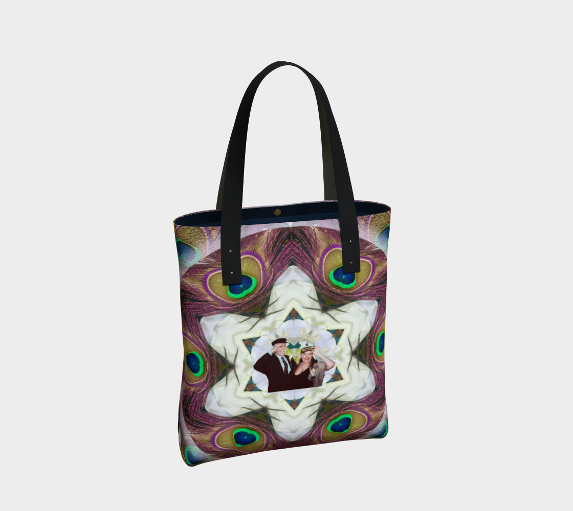 Peacock Wedding Bouquet Bag 1 preview #2