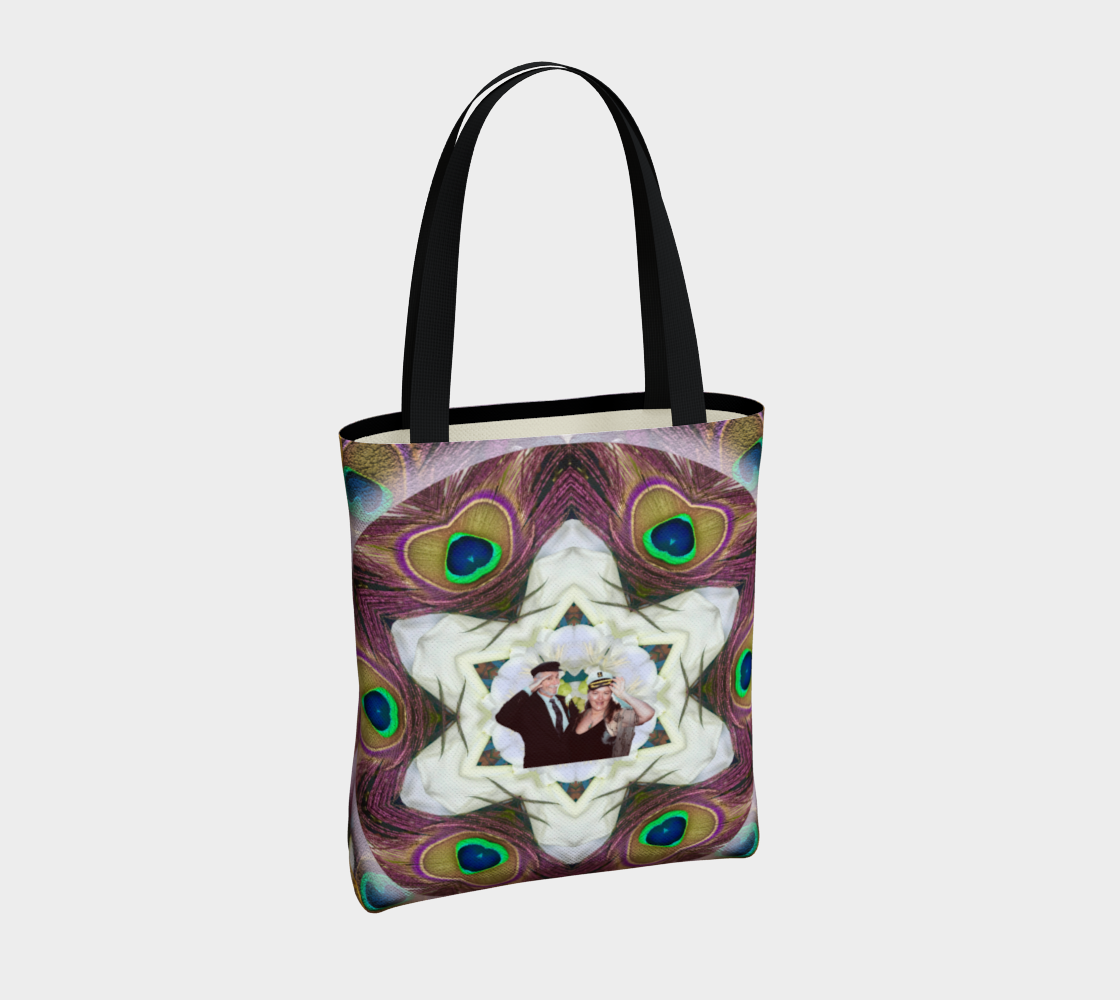 Peacock Wedding Bouquet Bag 1 preview #4