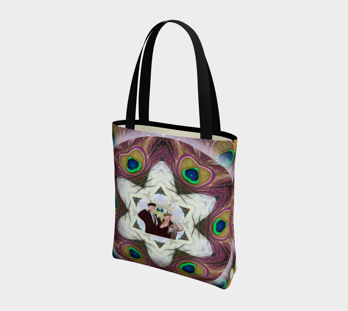 Peacock Wedding Bouquet Bag 1 preview #3