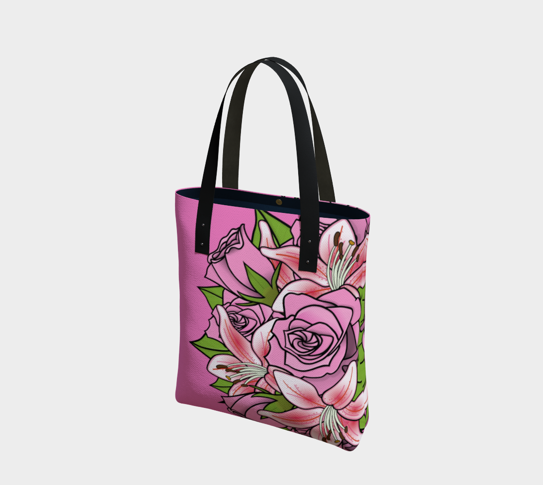 Aperçu de Bouquet of Flowers Basic Tote