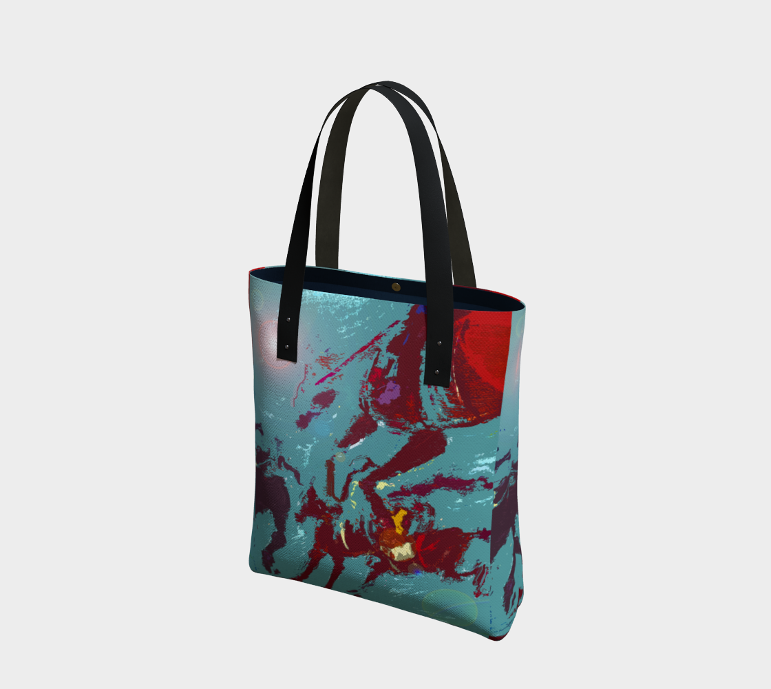 Skydogs Lucky Racetrack Tote 3D preview