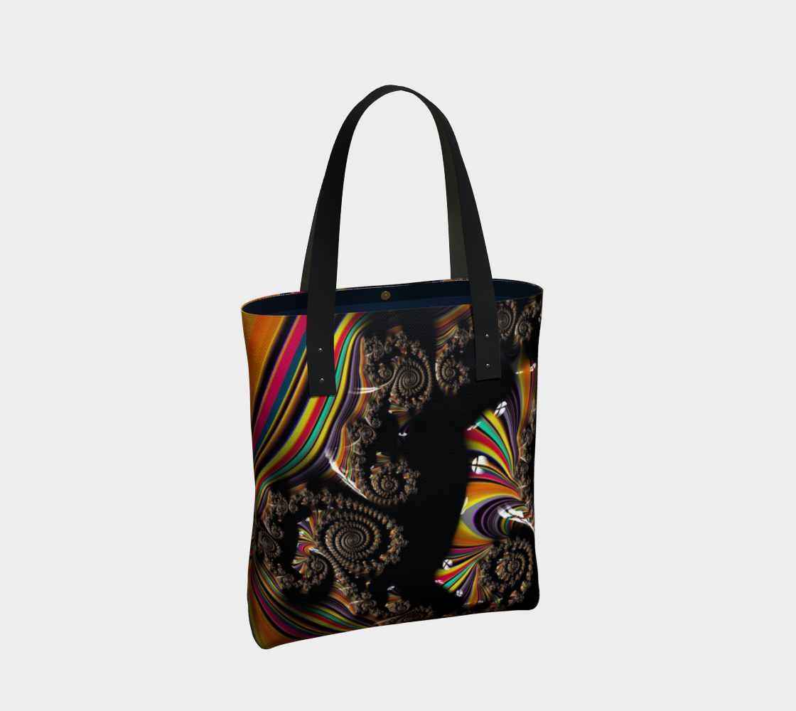 3D Fractal Art Shiny Striped preview #2
