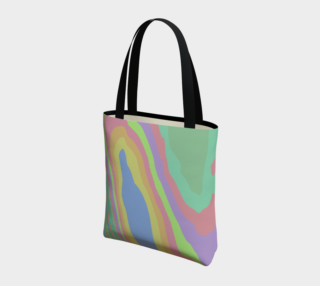 Pastel Pale Rainbow Strata Layers preview #3