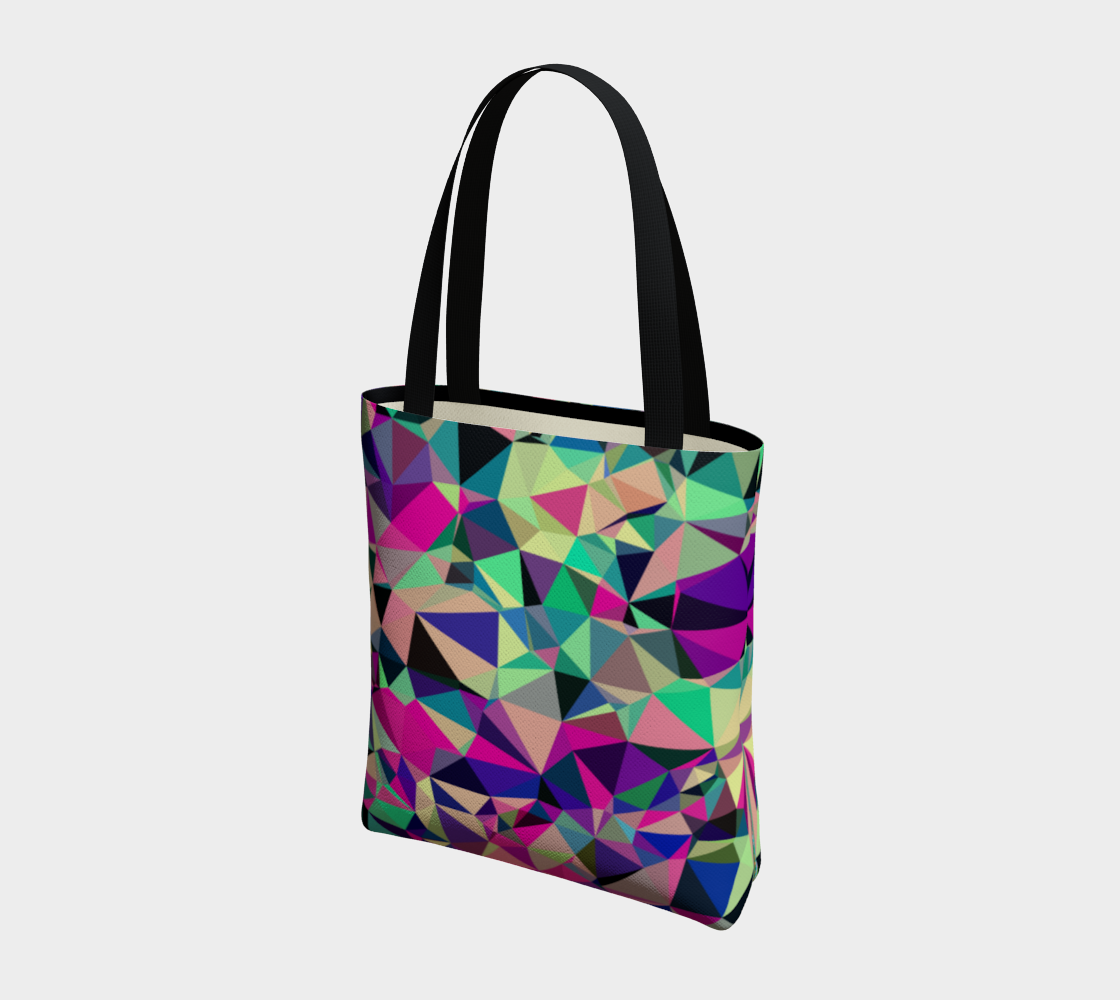 Berry Purple Blue Ice Polygonal preview #3