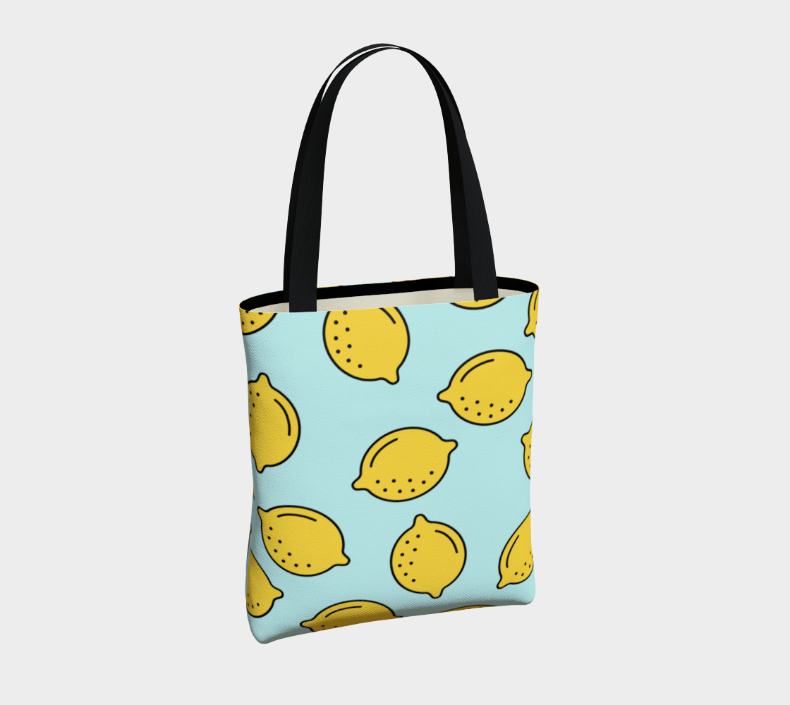 Aperçu de Lemons Tote Bag #4