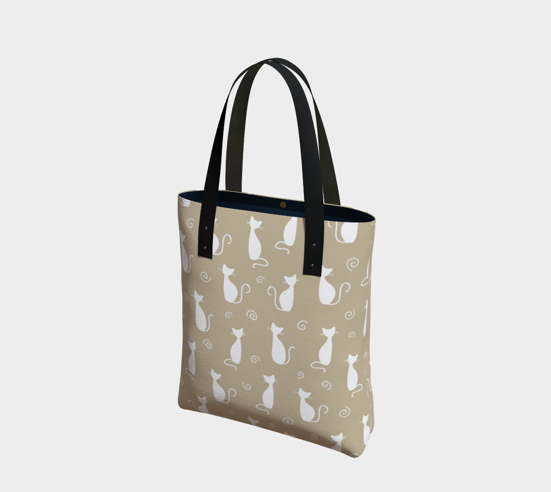 light tan tote bag