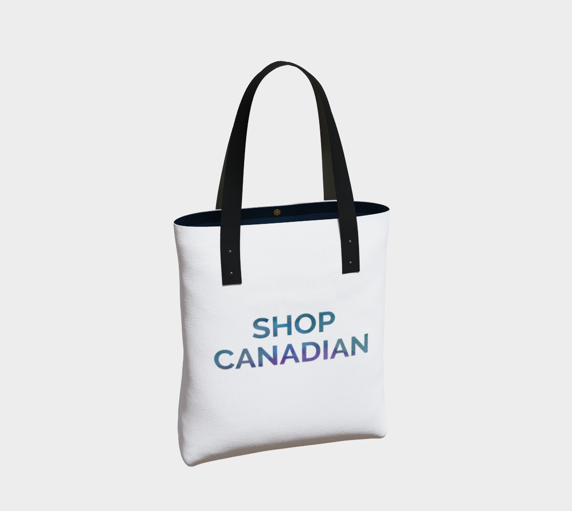 Shop Canadian - white background multicolour text preview #2
